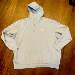 Adidas Blue Sweatshirt Hoodie